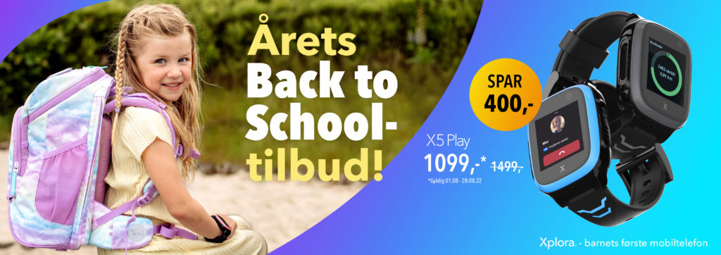 Xplora Back to school kampagne 