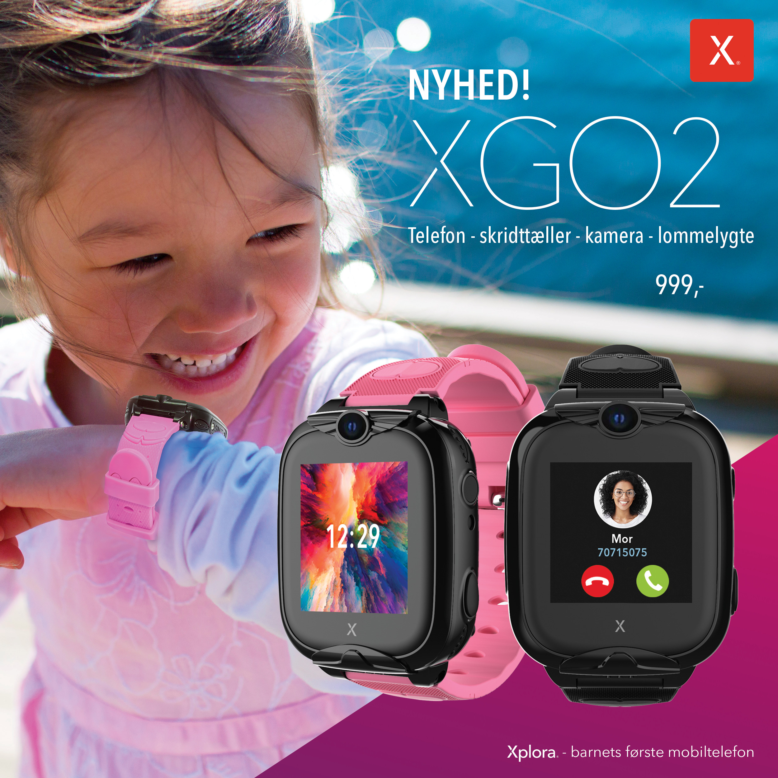 NYHED! XGO2 – Vores nye smartwatch til børn