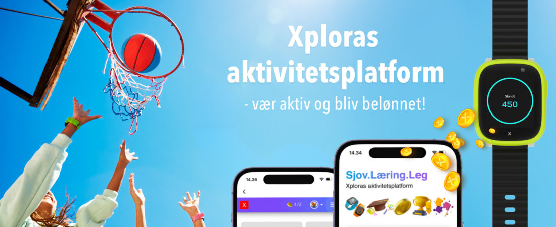 Xplora - Xploras aktivitetsplatform – vær aktiv og bliv belønnet!
