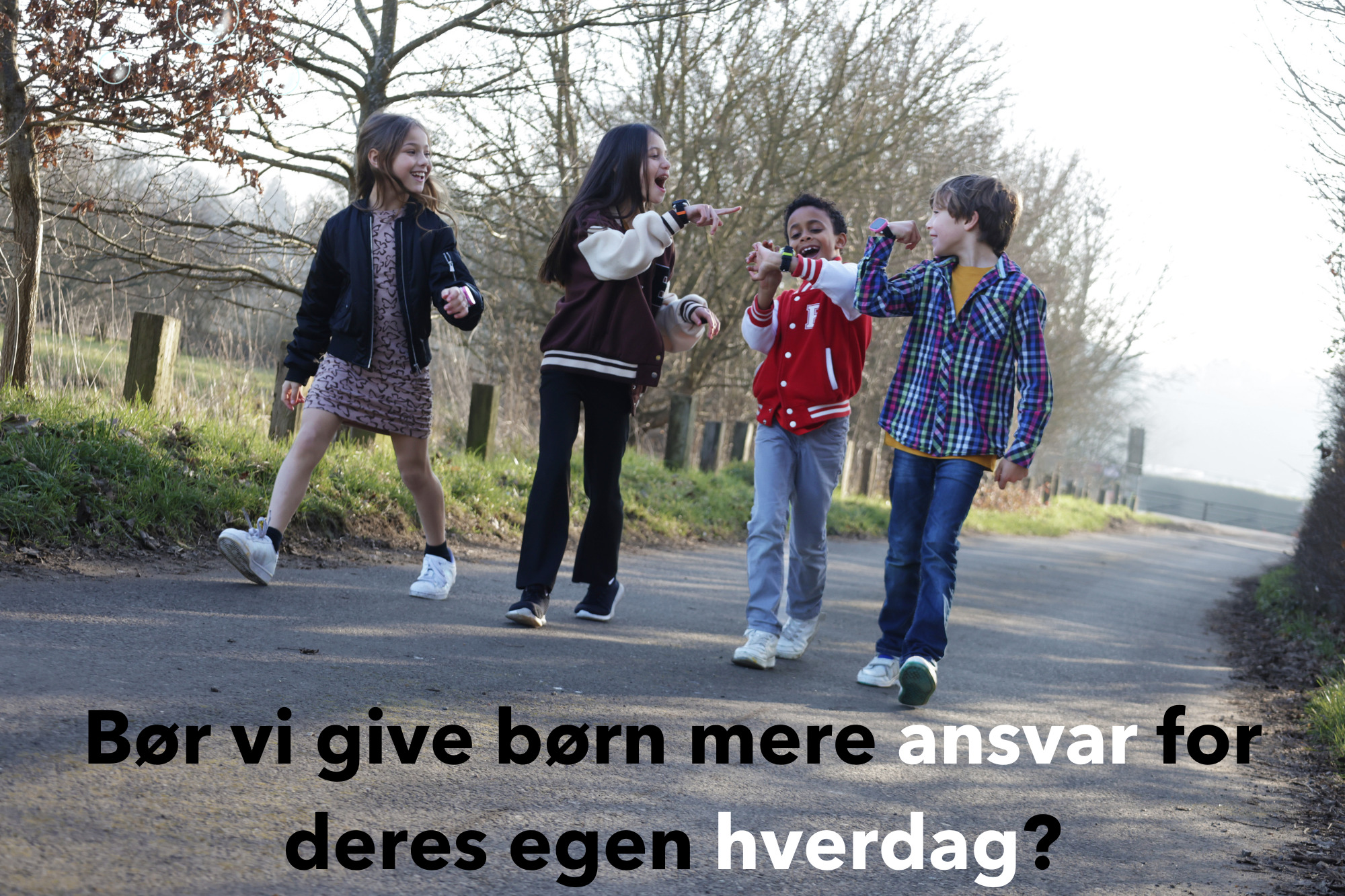 Skal vi give børn mere ansvar for deres egen hverdag?